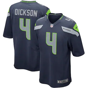 mens nike michael dickson college navy seattle seahawks pla